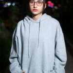 Grey Plain Hoodie